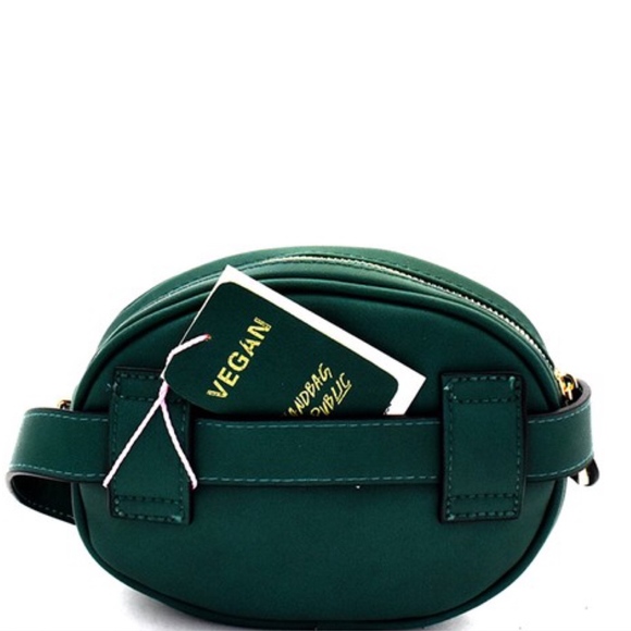 Fanny Bag // MUSTARD Chevron Quilted Pattern - Picture 3 of 4